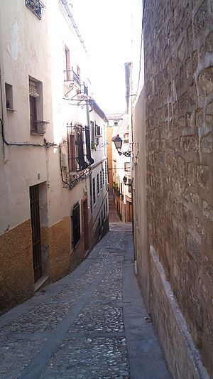 Archivo:Jaén Calle Santa Cruz