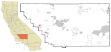 Kern County California Incorporated and Unincorporated areas McKittrick Highlighted.svg