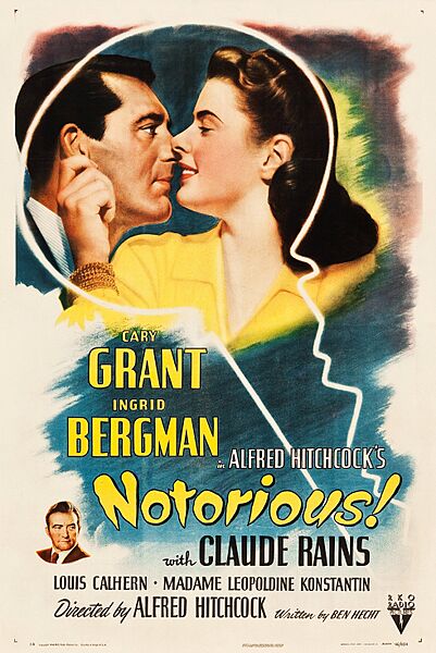 Notorious (1946 film poster)