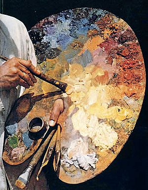 Archivo:Oil painting palette