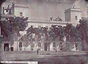Archivo:Palau de Cervelló, València. 1870, J. Laurent