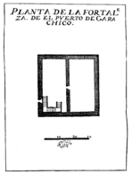 Archivo:Planta de la fortaleza del puerto de Garachico 1686