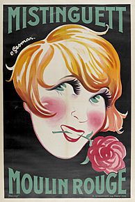 Archivo:Poster Mistinguett Moulin Rouge