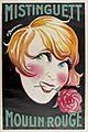 Poster Mistinguett Moulin Rouge