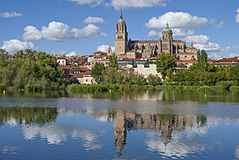 Reflejos de la Catedrales de Salamanca