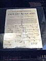 Reproduction of the Declaration of Independence of the Mexican Empire in 1821 displayed at the Regional Museum of Guadalajara