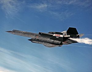 Archivo:SR-71 LASRE cold test