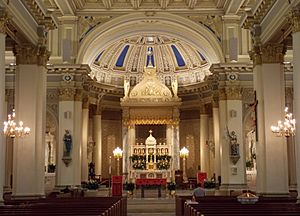 Archivo:St. Joseph Co-Cathedral interior - Thibodaux, Louisiana