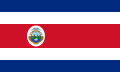 State Flag of Costa Rica (1964-1998)