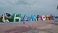 Stop in Champoton - Giant Letters