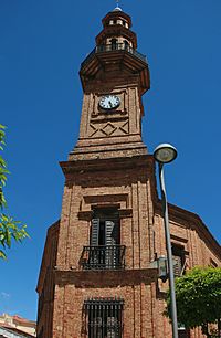 Archivo:Torre del ayuntamiento de Nerva (Huelva)