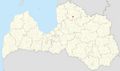Valmiera location Latvia