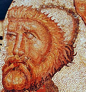 Archivo:Villa Romana de La Olmeda Mosaicos romanos 001 Ulises