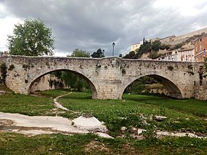 Archivo:"Puente viejo (Pont vell) de Ontinyent - May2016"