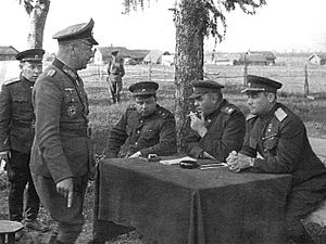 Archivo:1944 kapitulation witebsk vasilevsky chernyakovski gollwitzer
