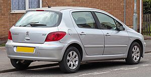 Archivo:2002 Peugeot 307 Rapier 16V 1.6 Rear