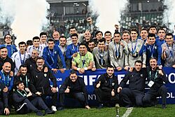 Archivo:2026 FIFA Series - Uzbekistan celebrates