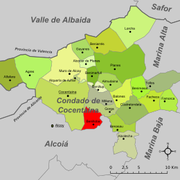Archivo:Benilloba-Mapa del Condado de Cocentaina