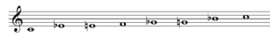 Archivo:Blues scale C