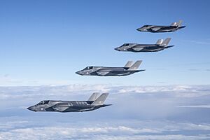 Archivo:Britain's most advanced jets touch down on home soil MOD 45164370