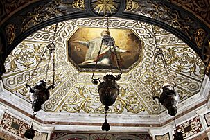 Ceiling - Chapel of Saint Philip Neri - Chiesa Nuova - Rome 2015