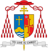 Coat of arms of Bernard Francis Law.svg