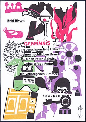 Archivo:Collage Buchcover von Geheimnis um