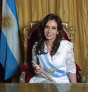Archivo:Cristina Fernández de Kirchner - Foto Oficial 2