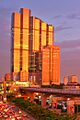 Empire Tower at sunset