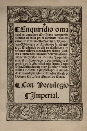 Archivo:Erasmo de Róterdam (1528) Manual del caballero cristiano