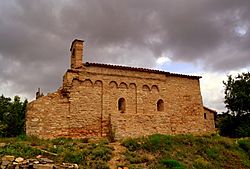Archivo:Església de Sant Cristòfol al Castell de Queralt (Bellprat)