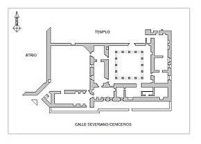 Plano del ex convento