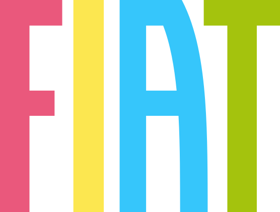 FIAT logo coloured