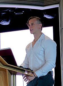 Fiann Paul public speaking, September 2018.jpg