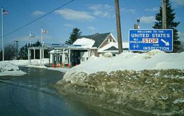 Archivo:Fort Fairfield Maine Border Station - panoramio