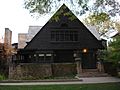 Frank Lloyd Wright Home and Studio (west side zoom).JPG