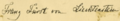 Franz I signature