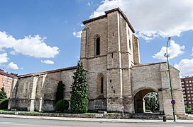Iglesia de Santa María la Real y Antigua de Gamonal. Cara norte