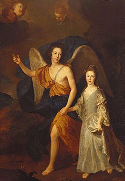 Archivo:James Francis Edward and Louisa Maria Stuart by Alexis Simon Belle