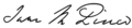 Jane Pierce Signature