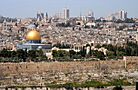 Jerusalem from mt olives