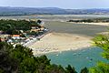 Leucate-La Franqui (Aude), view from the cliffs