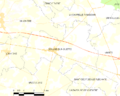 Map commune FR insee code 53262
