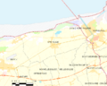 Map commune FR insee code 62645