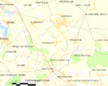 Map commune FR insee code 62906