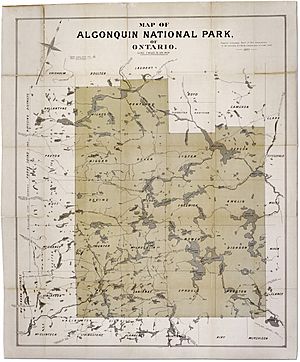 Archivo:Map of Algonquin National Park of Ontario