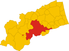 Map of comune of Ascoli Piceno (province of Ascoli Piceno, region Marche, Italy).svg