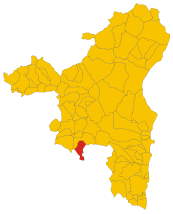 Map of comune of Gadoni (province of Nuoro, region Sardinia, Italy) - 2016.svg