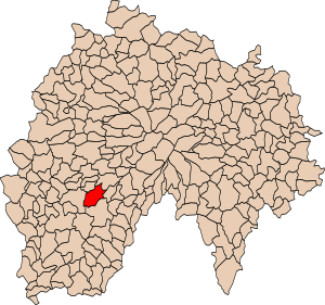 Archivo:Mapa de Aurillac (Departamento de Cantal)