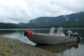 Mitchell Bay with skiff